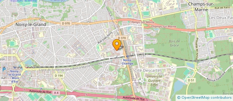 localisation de l'entreprise PHAM GROUPE  NOISY-LE-GRAND