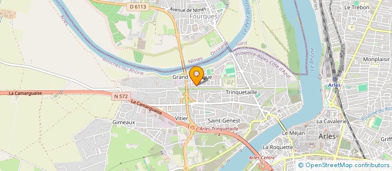 localisation de l'entreprise PHAM IMMOBILIER à ARLES