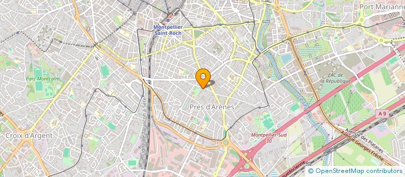 localisation de l'entreprise PHAM INVEST à MONTPELLIER
