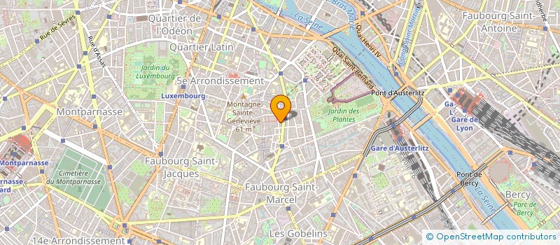 localisation de l'entreprise PHAMA à PARIS
