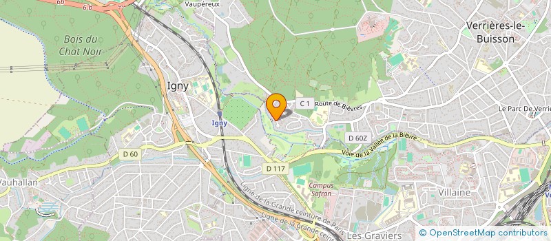 localisation de l'entreprise PHAN 20 à VERRIERES-LE-BUISSON
