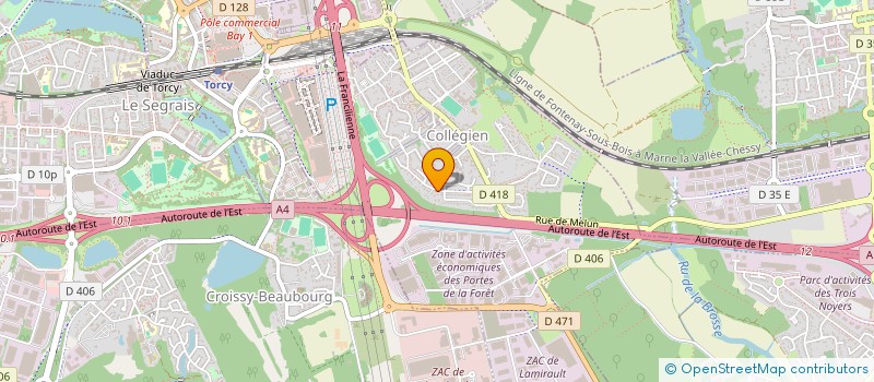 localisation de l'entreprise PHAN 48  COLLEGIEN