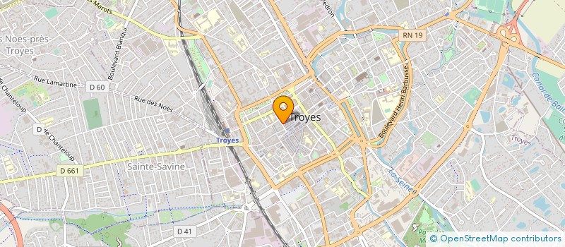 localisation de l'entreprise PHAN à TROYES
