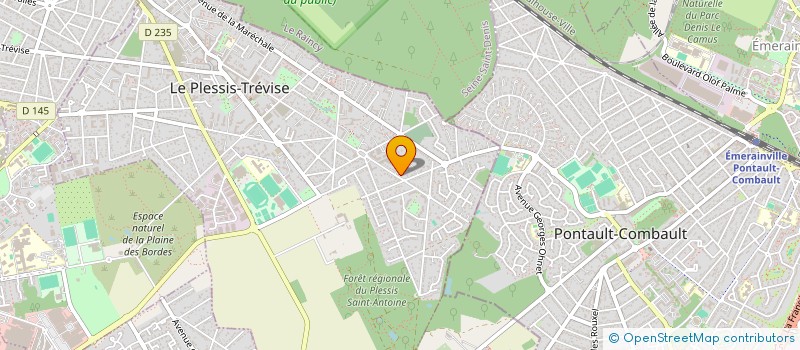 localisation de l'entreprise PHAN HUY KHANG  LE PLESSIS-TREVISE