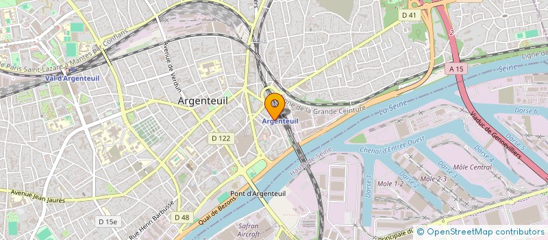 localisation de l'entreprise PHAN SCI TAI-THO  ARGENTEUIL