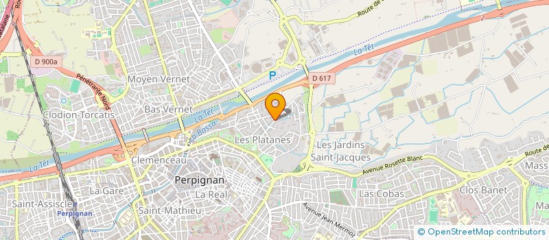 localisation de l'entreprise PHAN-TE à PERPIGNAN
