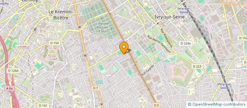 localisation de l'entreprise PHAN THANH CHAU à IVRY-SUR-SEINE