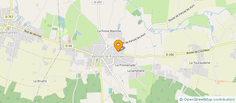 localisation de l'entreprise PHANEL  NOYANT-VILLAGES