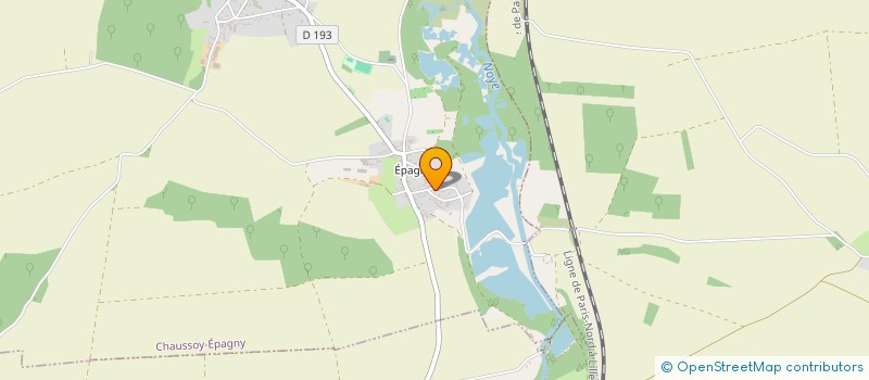 localisation de l'entreprise PHANNY  CHAUSSOY-EPAGNY