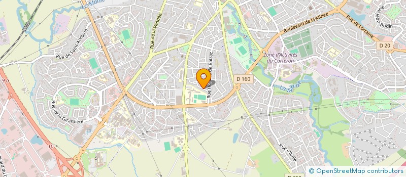localisation de l'entreprise PHAOS CONSULTANT à CHOLET