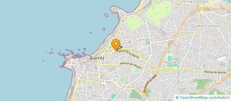 localisation de l'entreprise PHAR à BIARRITZ