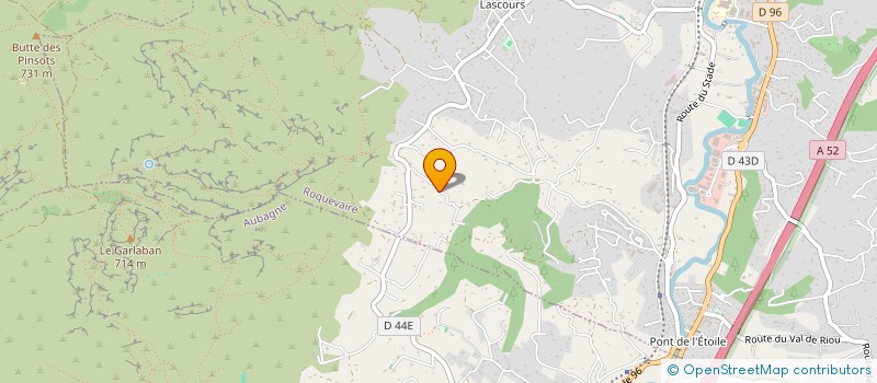 localisation de l'entreprise PHAR  ROQUEVAIRE