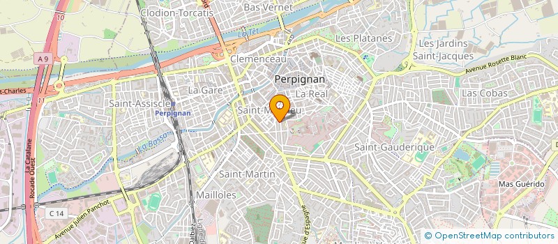 localisation de l'entreprise PHAR EXPENSION  PERPIGNAN
