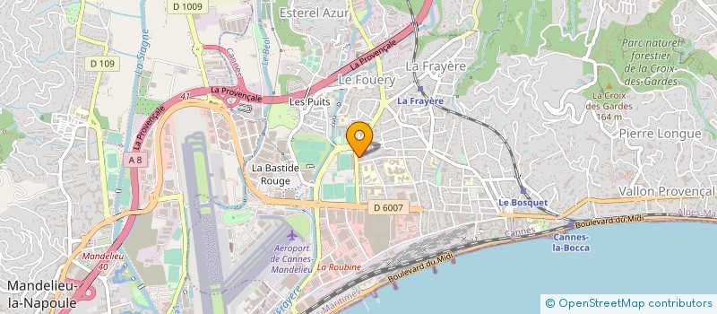 localisation de l'entreprise PHAR2CASINO à CANNES