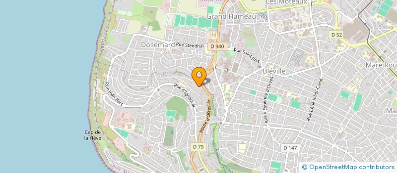 localisation de l'entreprise PHARAMOUR  SAINTE-ADRESSE