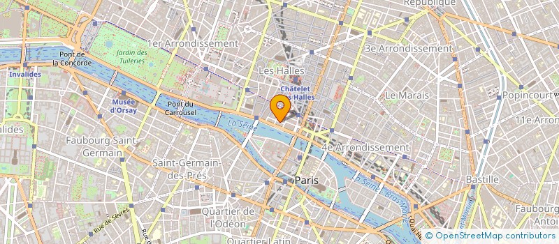 localisation de l'entreprise PHARAON  PARIS