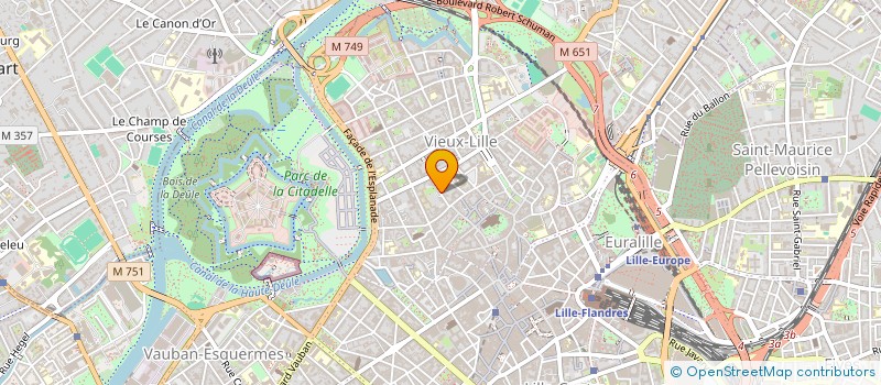 localisation de l'entreprise PHARAON à LILLE