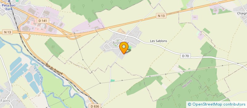 localisation de l'entreprise PHARAON HOME DESIGN  AIGLEVILLE