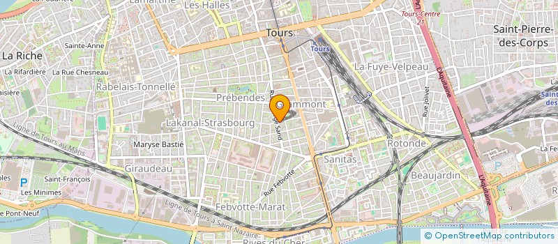 localisation de l'entreprise PHARAON RENOVATION  TOURS