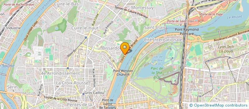 localisation de l'entreprise PHARAON RENOVATION à CALUIRE-ET-CUIRE