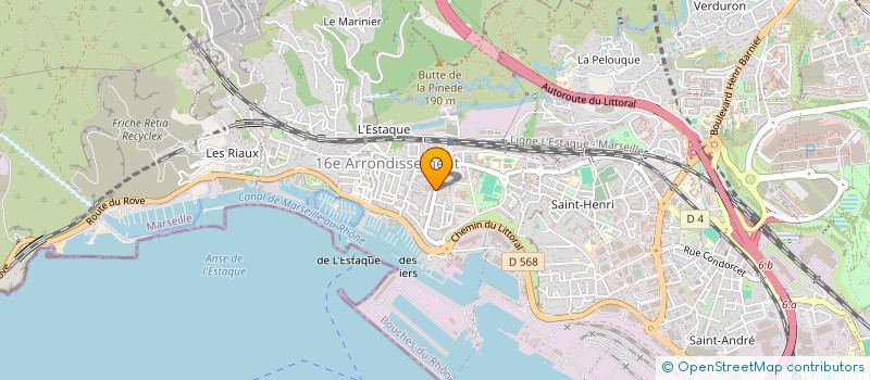 localisation de l'entreprise PHARAONS IMPORT EXPORT PHARIMPEX à MARSEILLE