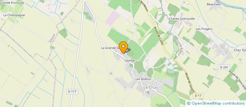 localisation de l'entreprise PHARCALM  LE CHAY