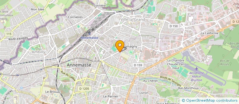 localisation de l'entreprise PHARCONSEILS  ANNEMASSE