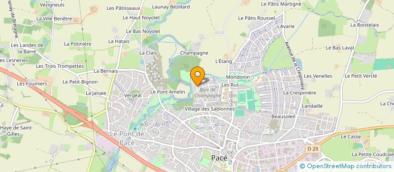 localisation de l'entreprise PHARE  PACE