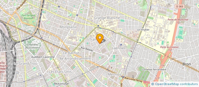 localisation de l'entreprise PHARE'MAT LYON (PML)  LYON