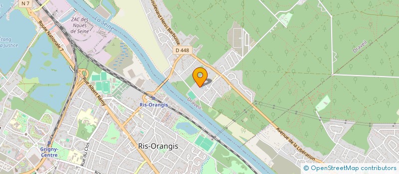 localisation de l'entreprise PHARE OUEST à DRAVEIL