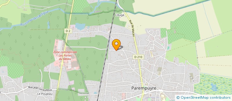 localisation de l'entreprise PHARE OUEST  BORDEAUX