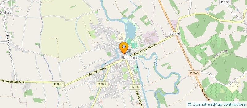 localisation de l'entreprise PHARE OUEST ENERGIE  PLAISANCE