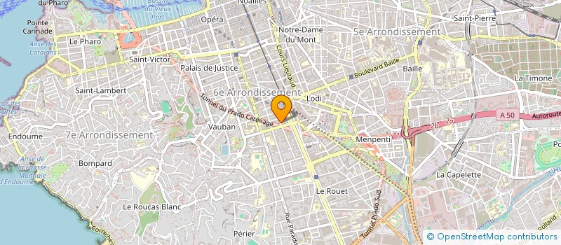 localisation de l'entreprise PHARE SOFTWARE à MARSEILLE