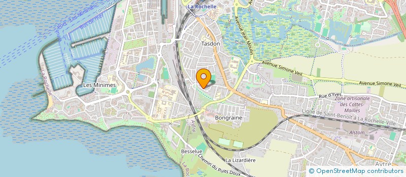 localisation de l'entreprise PHAREL  LA ROCHELLE