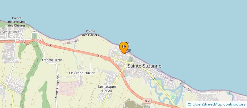 localisation de l'entreprise PHAREST  SAINTE-SUZANNE