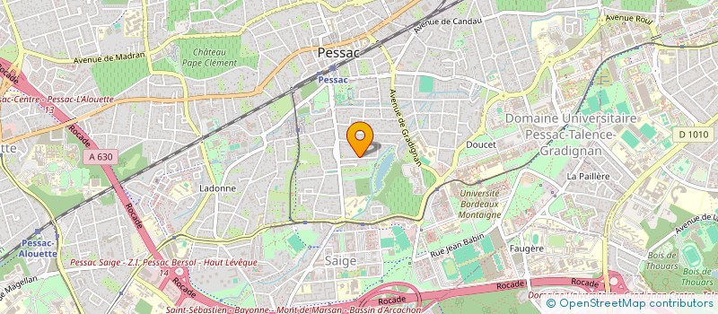 localisation de l'entreprise PHARM ACT à PESSAC