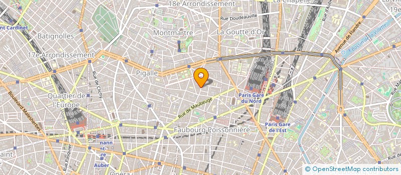 localisation de l'entreprise PHARM AFRIC NEGOCE à PARIS