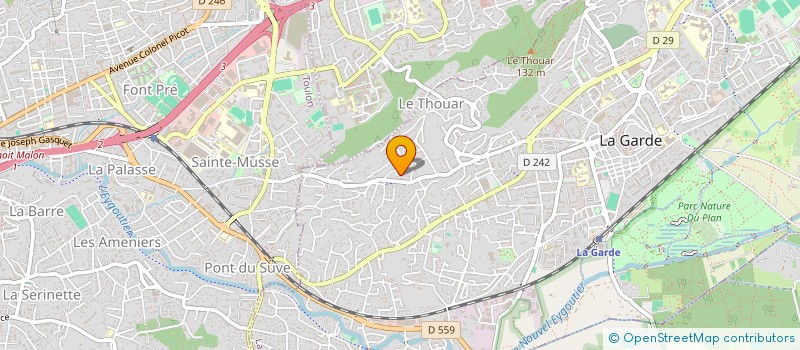 localisation de l'entreprise PHARM'ASSISTANCE LANDAIS à LA GARDE