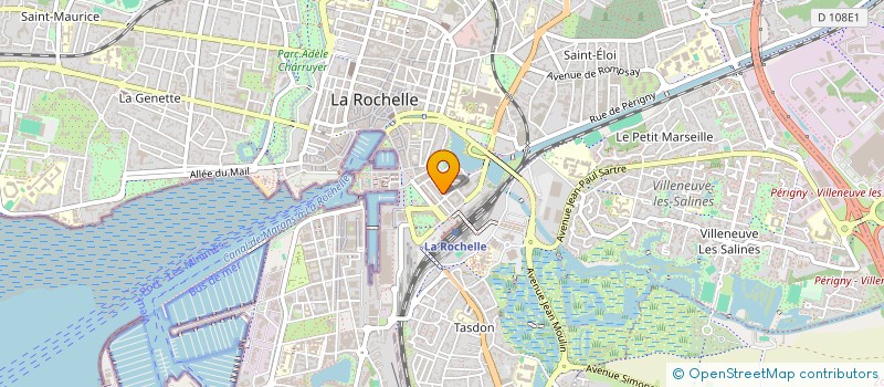 localisation de l'entreprise PHARM IMMOBILIER à LA ROCHELLE