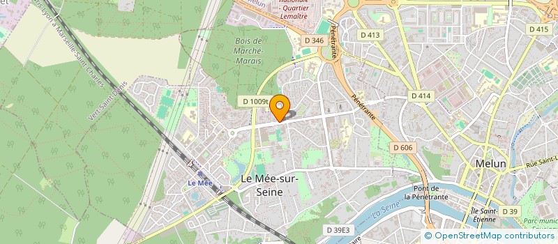 localisation de l'entreprise PHARMA AUBEPINE  LE MEE-SUR-SEINE