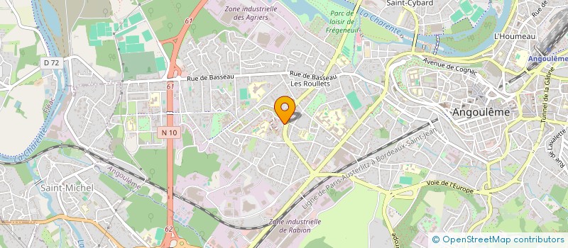 localisation de l'entreprise PHARMA BAROCH à ANGOULEME