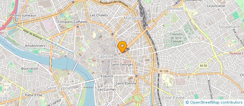 localisation de l'entreprise PHARMA BOYER CASTEL VALETTE SNC à TOULOUSE