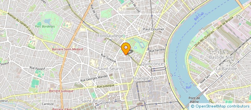 localisation de l'entreprise PHARMA CLUB II à BORDEAUX