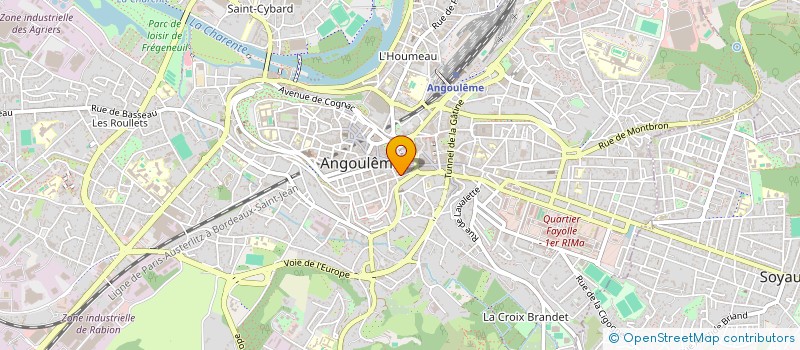 localisation de l'entreprise PHARMA CONCEPT à ANGOULEME