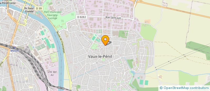 localisation de l'entreprise PHARMA CONSEIL ET FORMATION à VAUX-LE-PENIL