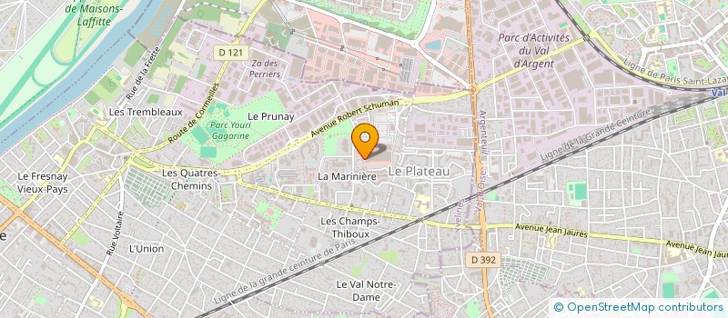 localisation de l'entreprise PHARMA CONSEIL SNC LE GOFF à SARTROUVILLE