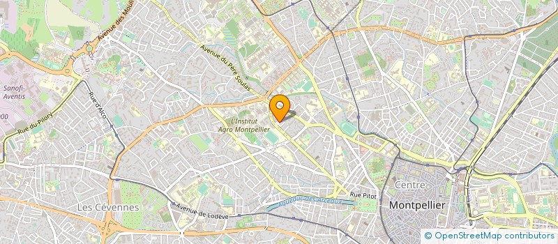 localisation de l'entreprise PHARMA CR à MONTPELLIER