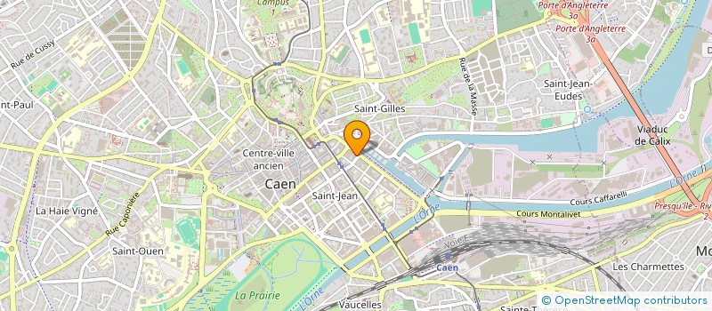 localisation de l'entreprise PHARMA DEAUVILLE à CAEN