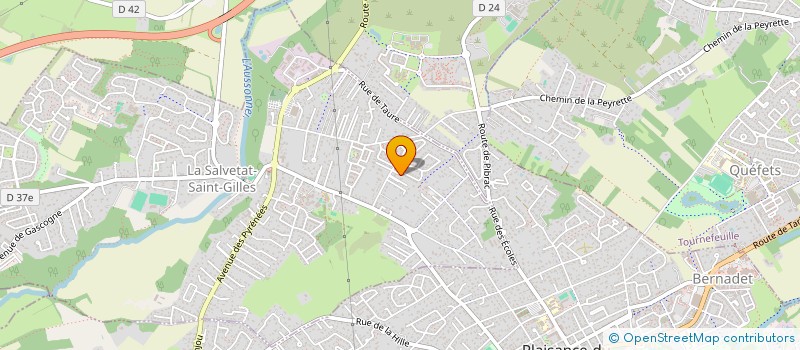localisation de l'entreprise PHARMA DEVELOPPEMENT à LA SALVETAT-SAINT-GILLES