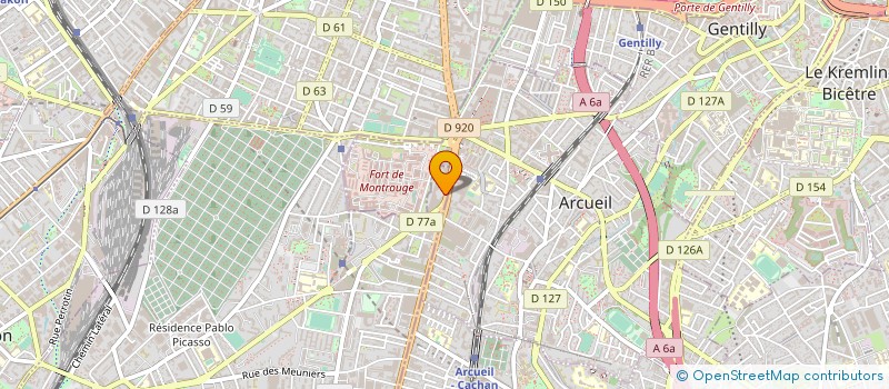 localisation de l'entreprise PHARMA DOM à BAGNEUX